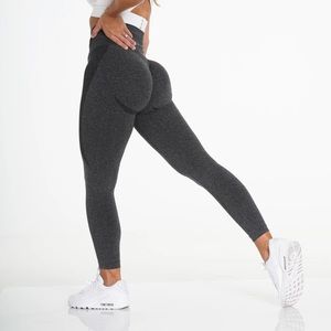 NVGTN black speckled contour leggings